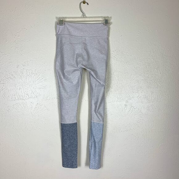 Outdoor Voices Leggings Sz XS Dipped in Oatmeal Cream Gray Colorblock - Picture 4 of 7